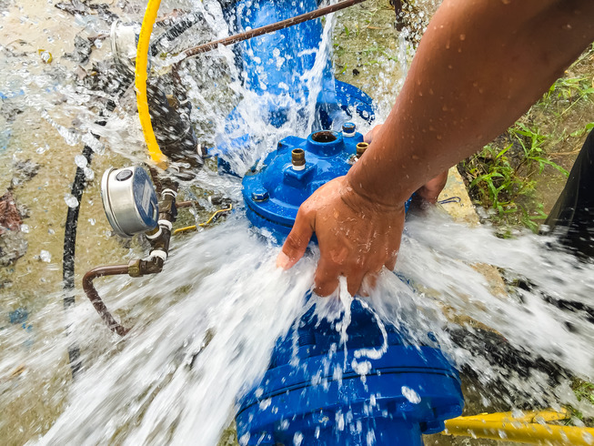 real-time water metering, Earth Fokus